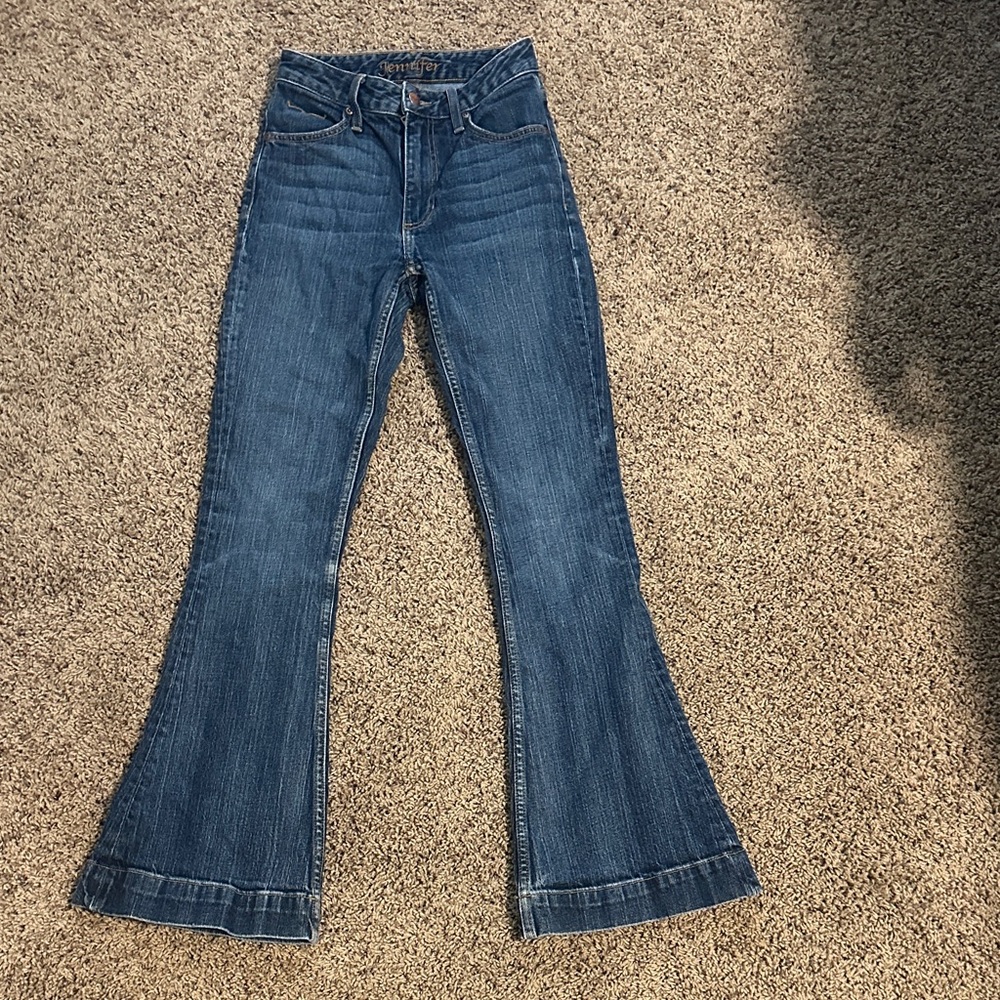 Kimes Ranch Dark Blue Flare Jeans